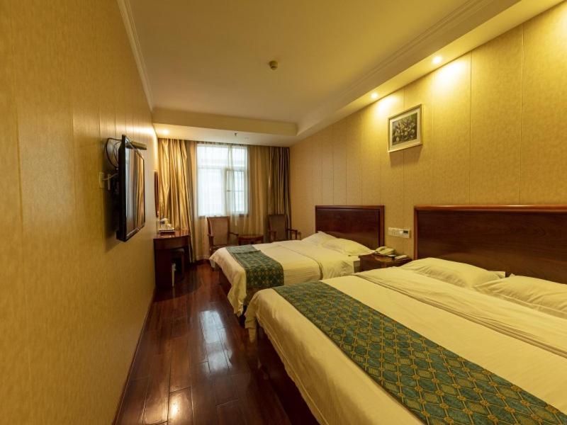 Greentree Inn Jiangsu Wuxi New District Shengang World Express Hotel Eksteriør billede