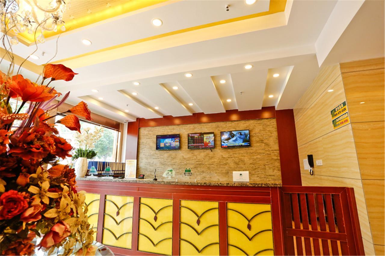 Greentree Inn Jiangsu Wuxi New District Shengang World Express Hotel Eksteriør billede