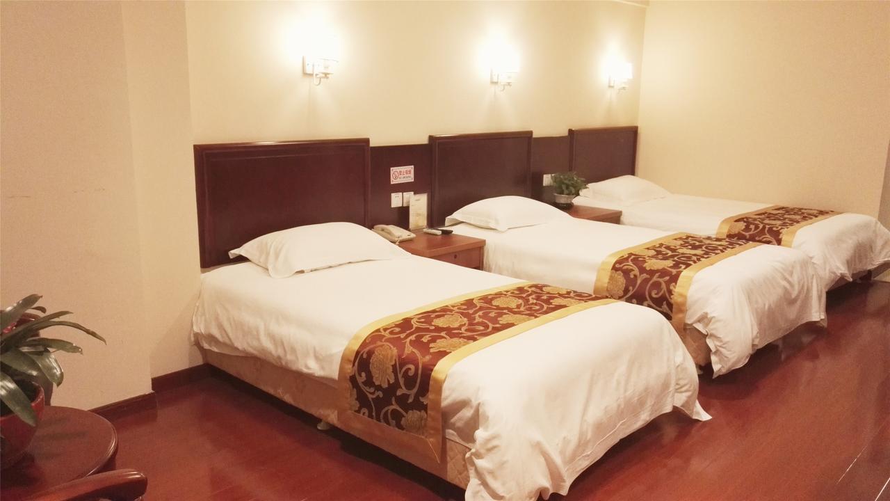 Greentree Inn Jiangsu Wuxi New District Shengang World Express Hotel Eksteriør billede