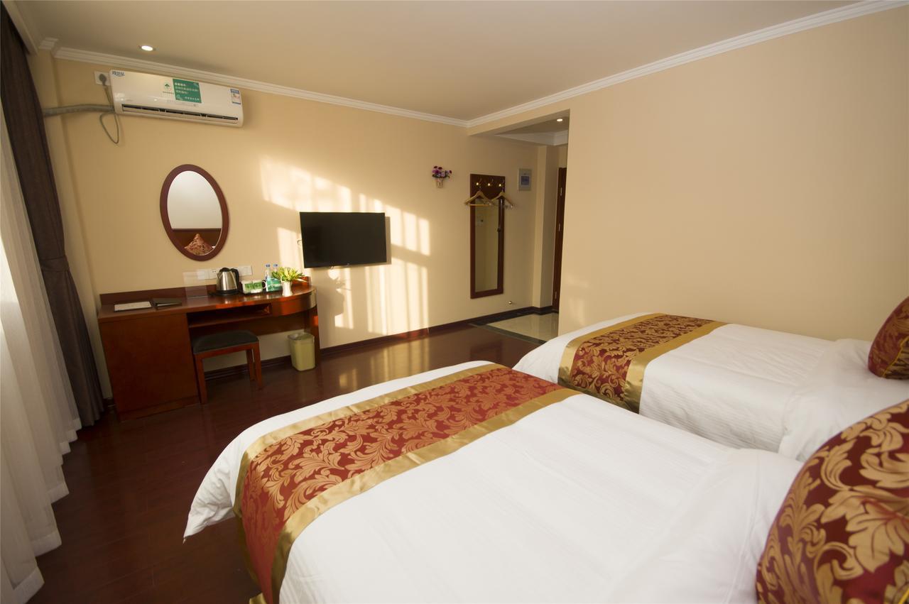 Greentree Inn Jiangsu Wuxi New District Shengang World Express Hotel Eksteriør billede