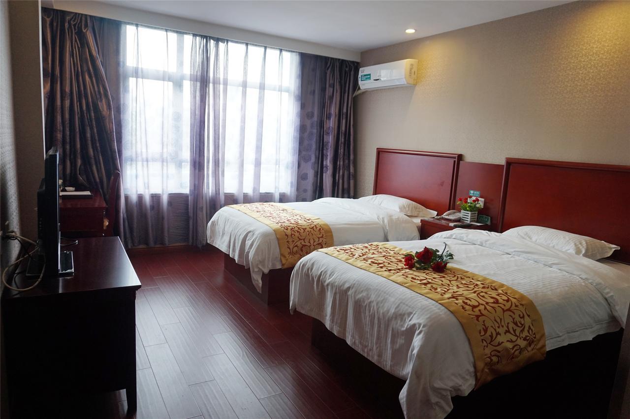 Greentree Inn Jiangsu Wuxi New District Shengang World Express Hotel Eksteriør billede