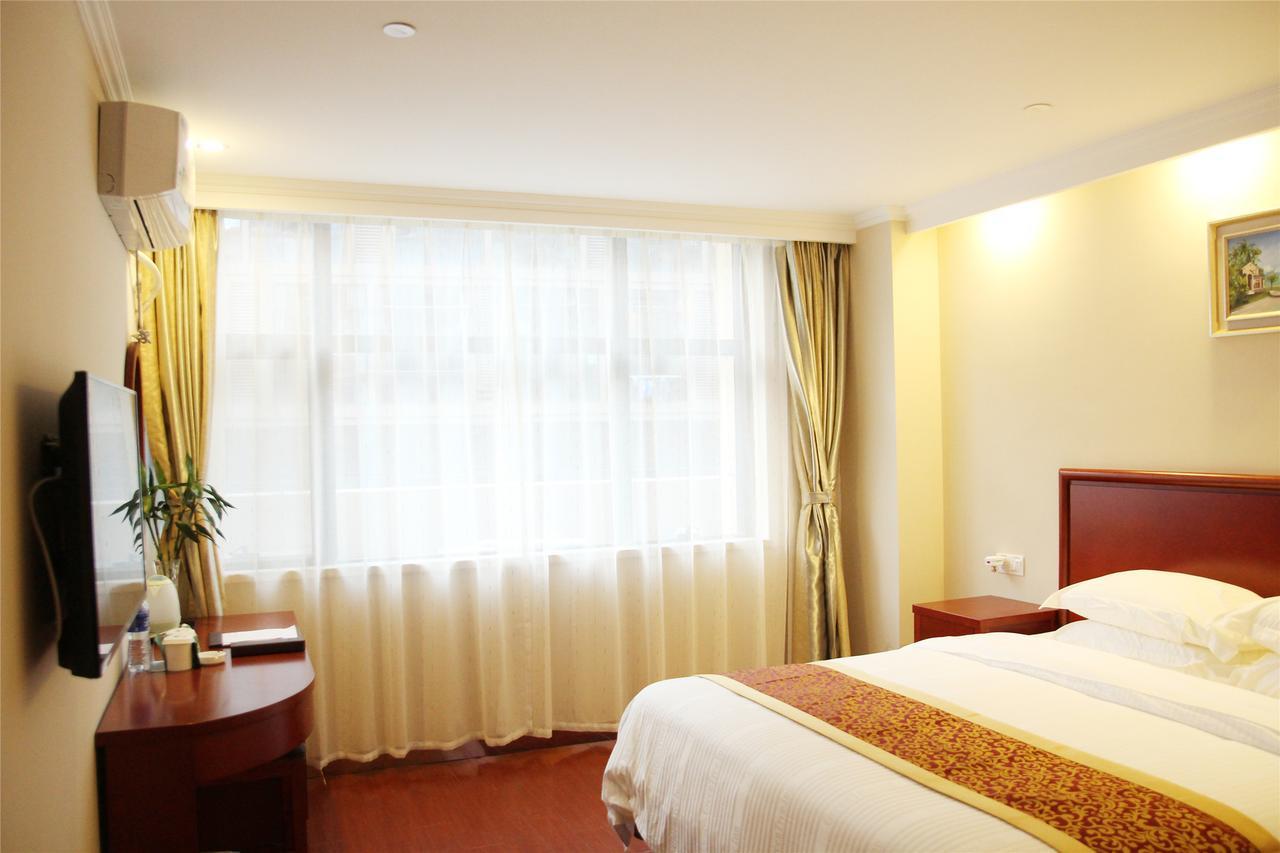 Greentree Inn Jiangsu Wuxi New District Shengang World Express Hotel Eksteriør billede