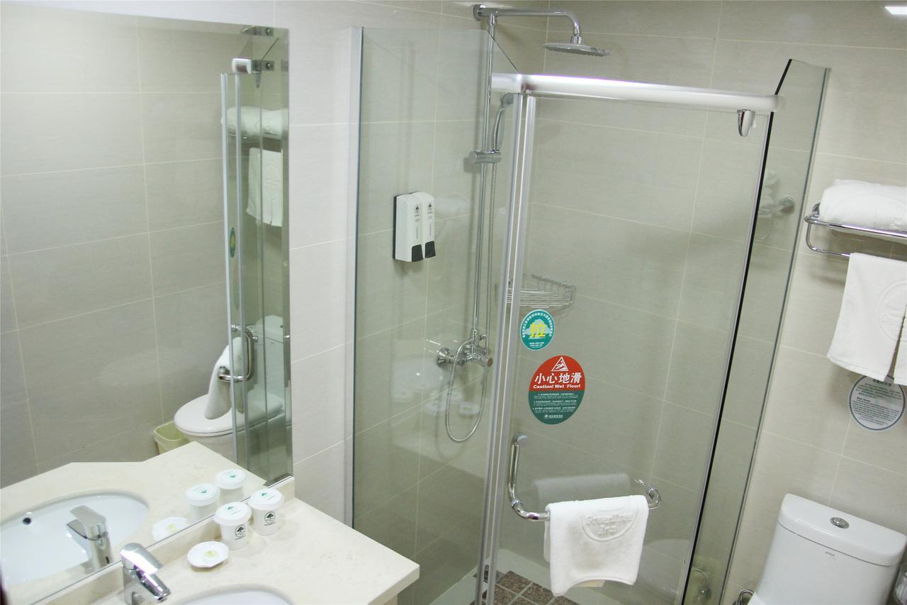 Greentree Inn Jiangsu Wuxi New District Shengang World Express Hotel Eksteriør billede