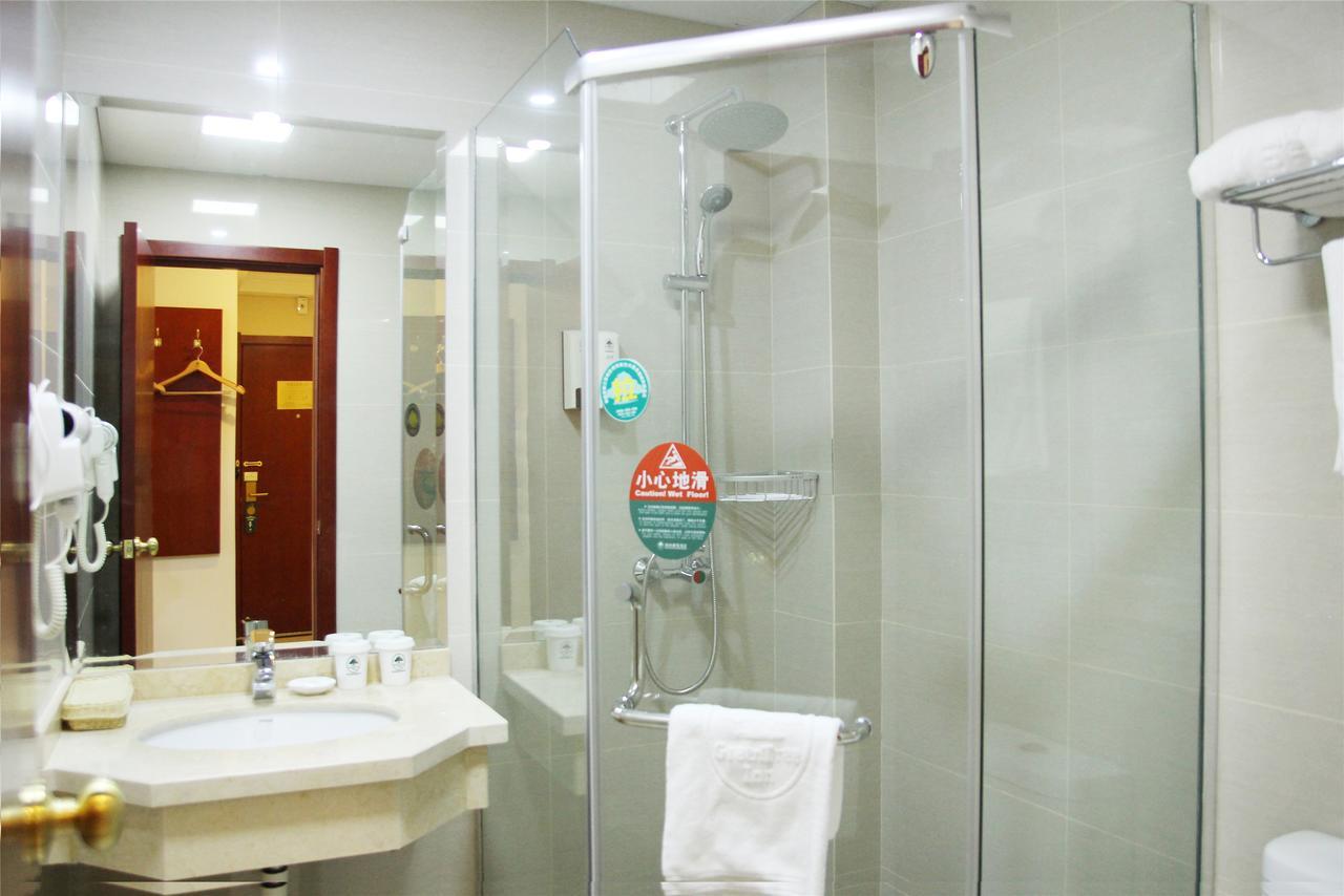 Greentree Inn Jiangsu Wuxi New District Shengang World Express Hotel Eksteriør billede