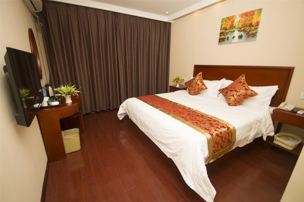 Greentree Inn Jiangsu Wuxi New District Shengang World Express Hotel Eksteriør billede